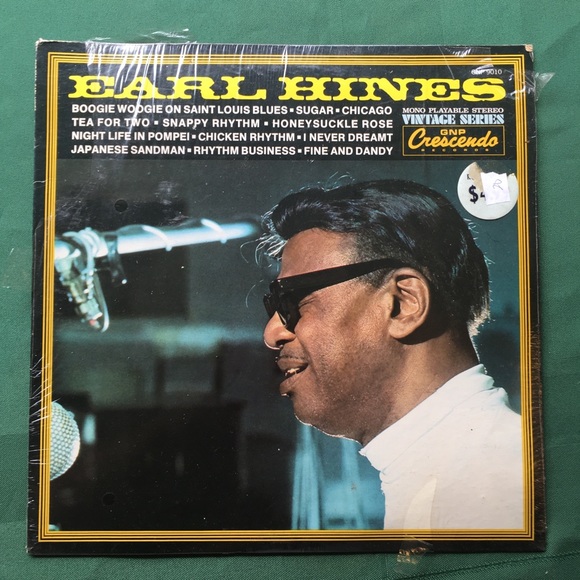 SEALED Vintage Vinyl EARL HINES Self titled LP Record Album - Picture 1 of 2